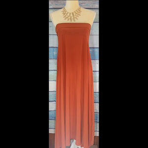 Lularoe Burnt Orange Maxi Skirt